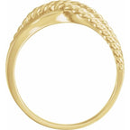 Rope Criss-Cross Ring - Image 2