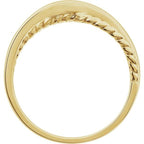 Rope Criss-Cross Ring - Image 2