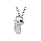 Bezel-Set Rope Slide Pendant - Image 2