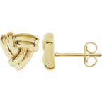 Triangle Knot Earrings