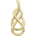 Teardrop Knot Pendant
