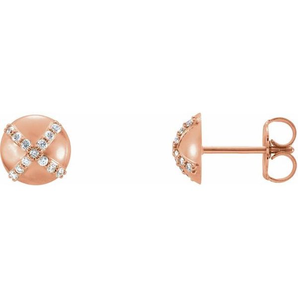 Accented Stud Earrings