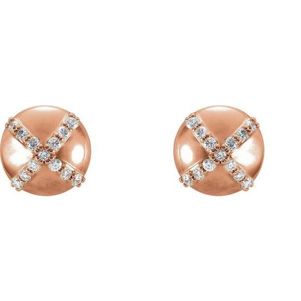 Accented Stud Earrings - Image 2
