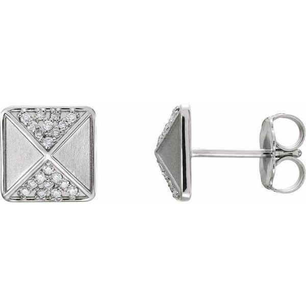 Pyramid Earrings