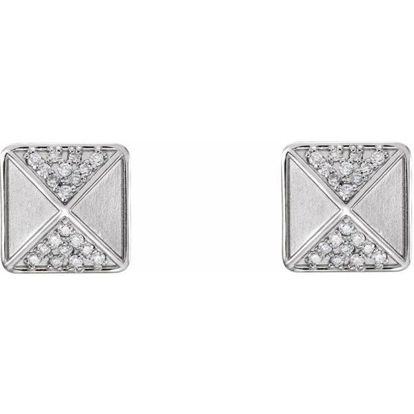Pyramid Earrings - Image 2
