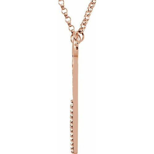 "Mom" Heart Necklace - Image 2