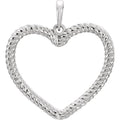 Heart Rope Pendant