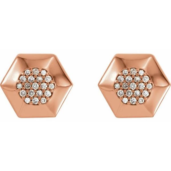 Geometric Cluster Earrings - Image 2