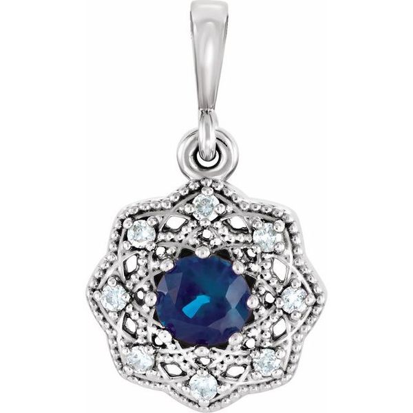 Halo-Style Pendant