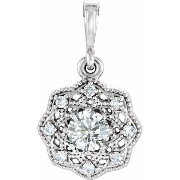 Halo-Style Pendant
