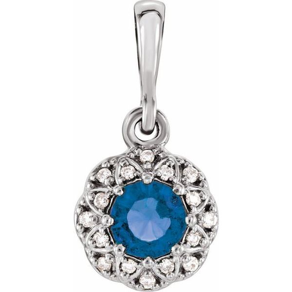 Halo-Style Pendant
