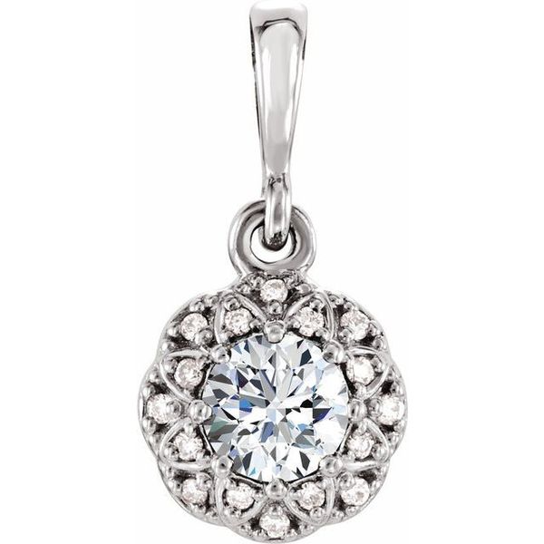 Halo-Style Pendant