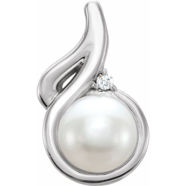 Accented Pearl Pendant