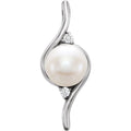 Accented Pearl Pendant