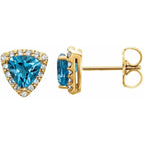 Halo-Style Earrings