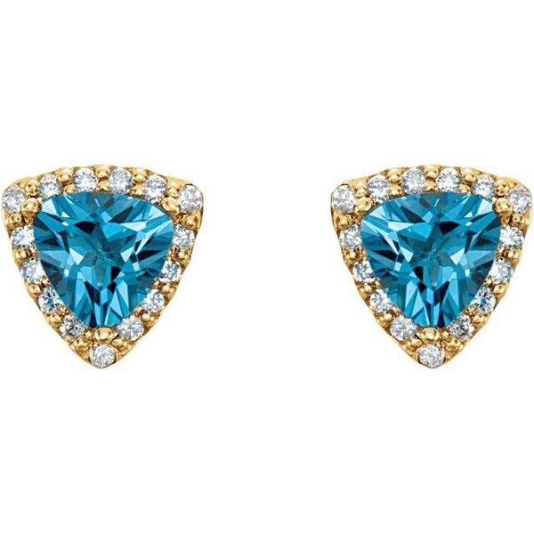 Halo-Style Earrings - Image 2