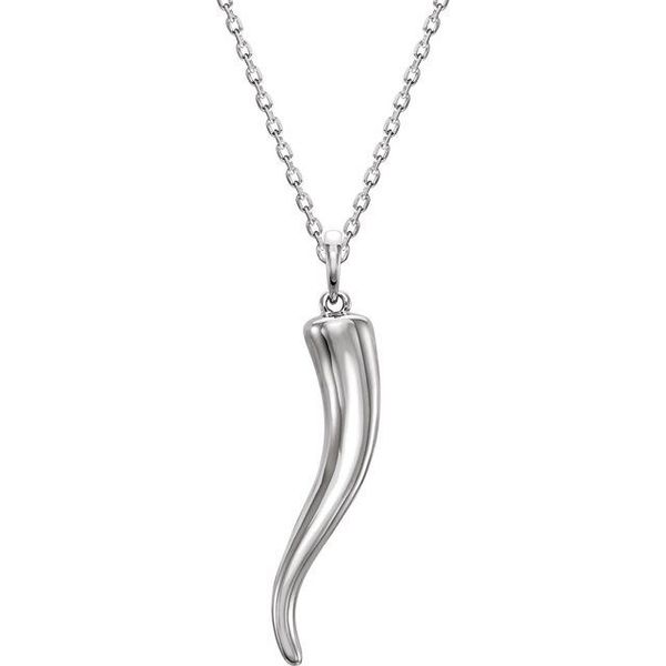 Italian Horn Necklace
