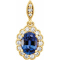 Halo-Style Pendant