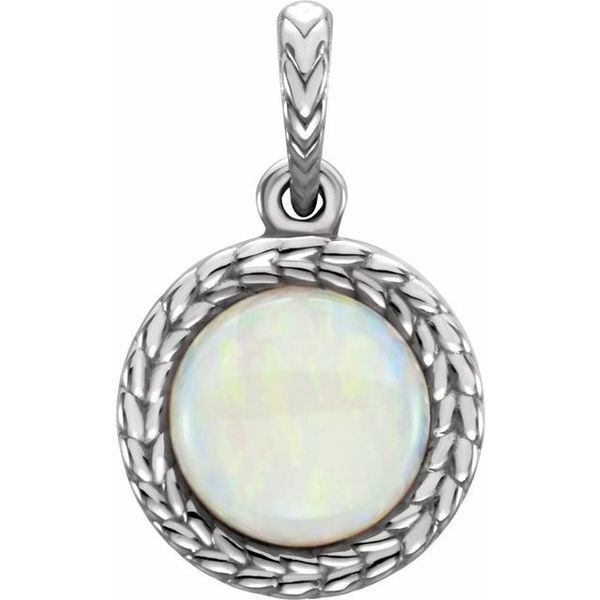 Leaf Cabochon Pendant
