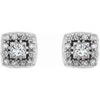 Halo-Style Earrings - Image 2