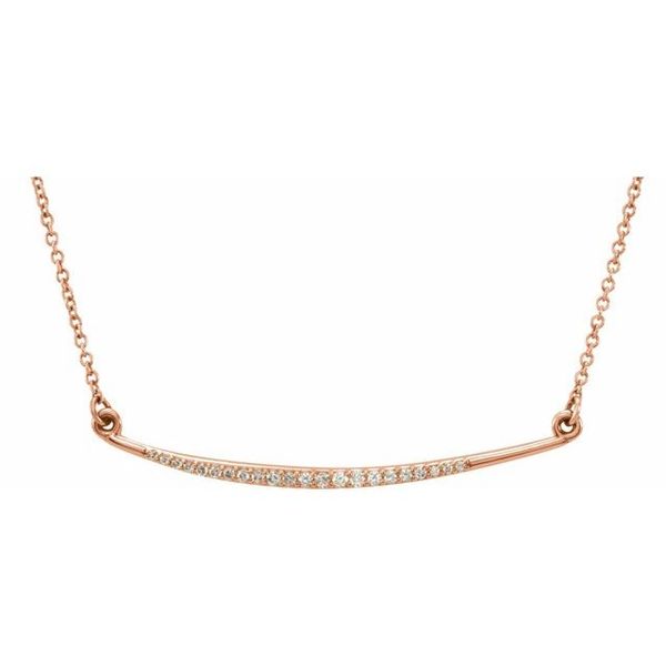Curved Bar Necklace