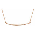 Curved Bar Necklace