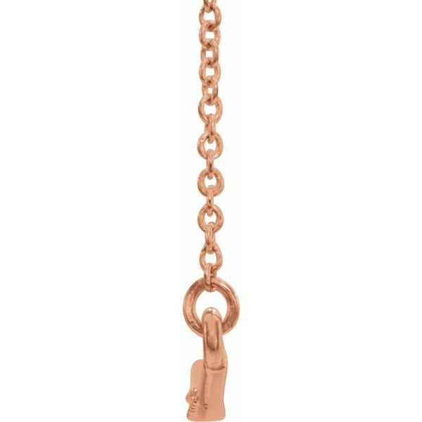Curved Bar Necklace - Image 2