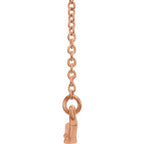 Curved Bar Necklace - Image 2