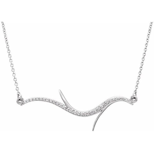 Freeform Bar Necklace