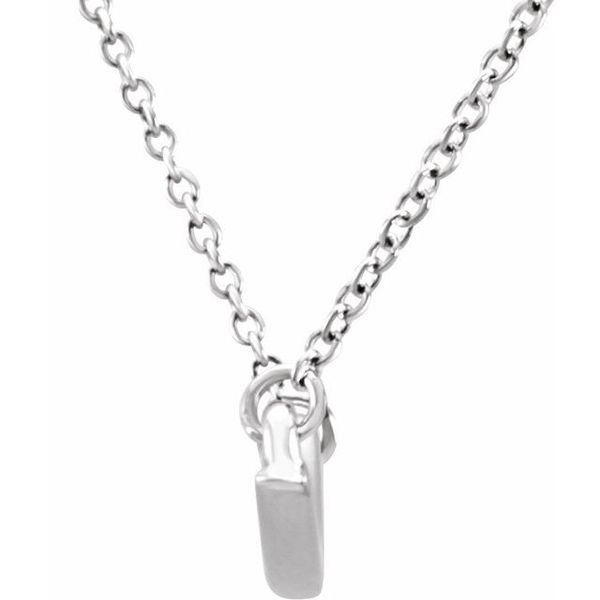 Curvilinear Bar Necklace - Image 2