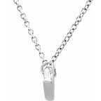 Curvilinear Bar Necklace - Image 2