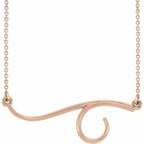 Freeform Bar Necklace - Image 4