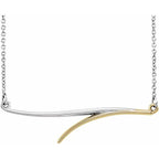 Freeform Bar Necklace