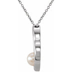 Pearl Heart Necklace - Image 2