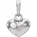 Pearl Heart Pendant