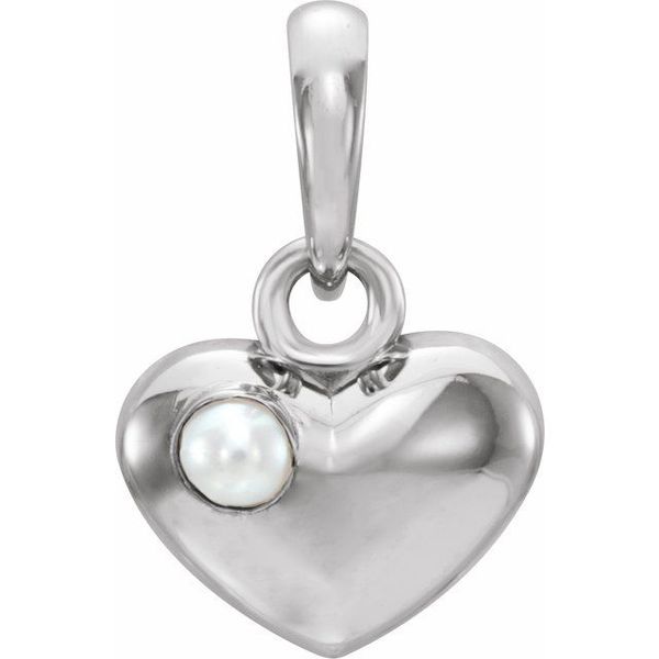 Pearl Heart Pendant