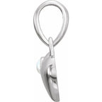 Pearl Heart Pendant - Image 2