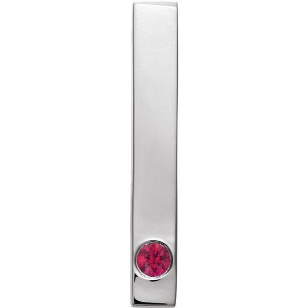 Family Engravable Bar Pendant