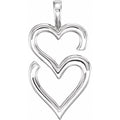 Double Heart Pendant