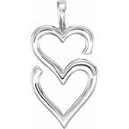 Double Heart Pendant