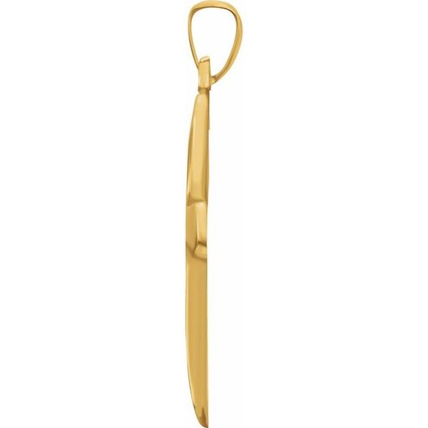Hollow Cross Pendant - Image 2