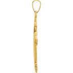 Hollow Cross Pendant - Image 2