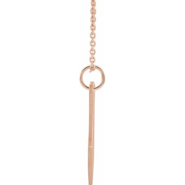 Engravable Shield Necklace - Image 2