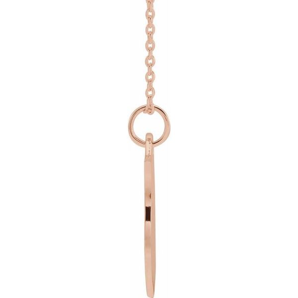 Engravable Shield Necklace - Image 2