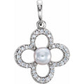 Pearl Clover Pendant