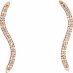 Accented Ear Climbers - Image 2