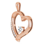 Accented Heart Pendant - Image 2