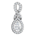 Accented Halo-Style Pendant