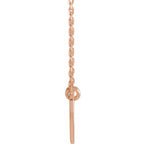 Engravable Double Heart Necklace - Image 2