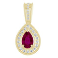 Halo-Style Vintage-Inspired Pendant